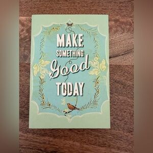 Chronicle Books Make Something Good Today Planner